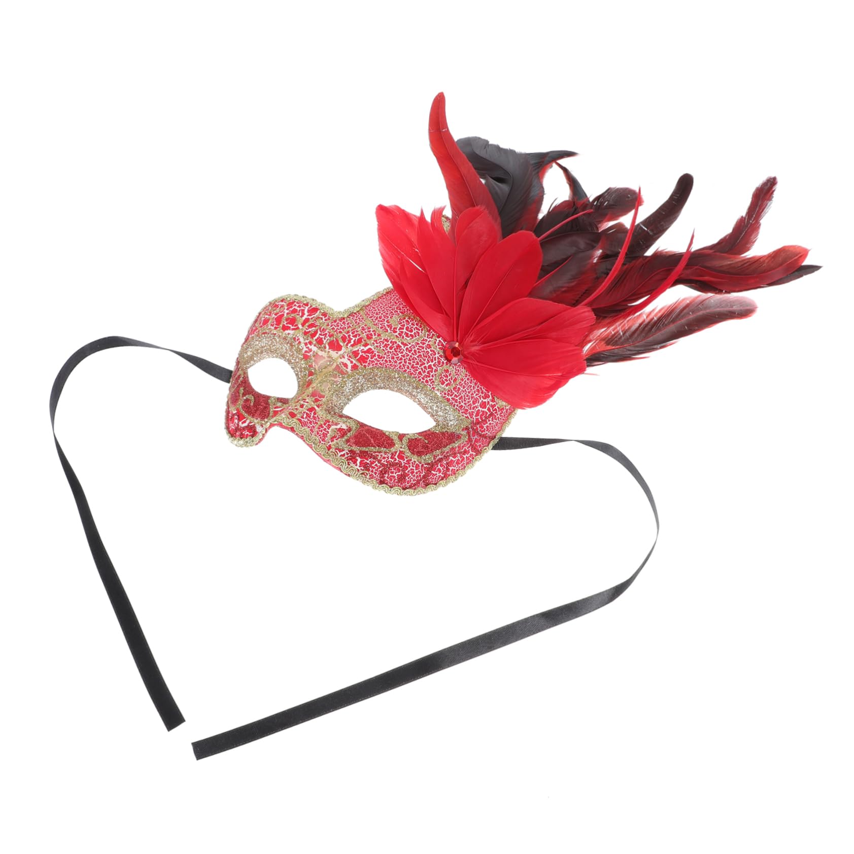 COSMEVIVI 1pc Masquerade Mask for Women Costume Performance Prop for Halloween Cosplay and Carnival Celebrations Chicken