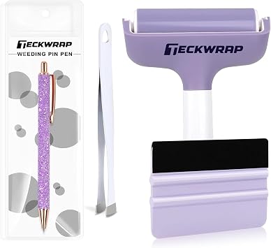 TECKWRAP Brayer Roller Set for Vinyl DIY Crafts - 4 PCS