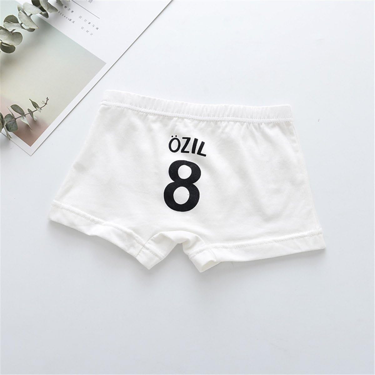 5 Pack Little Boys Kids Boy-Leg Cartoon Print Underwear Boxers Briefs Panties
