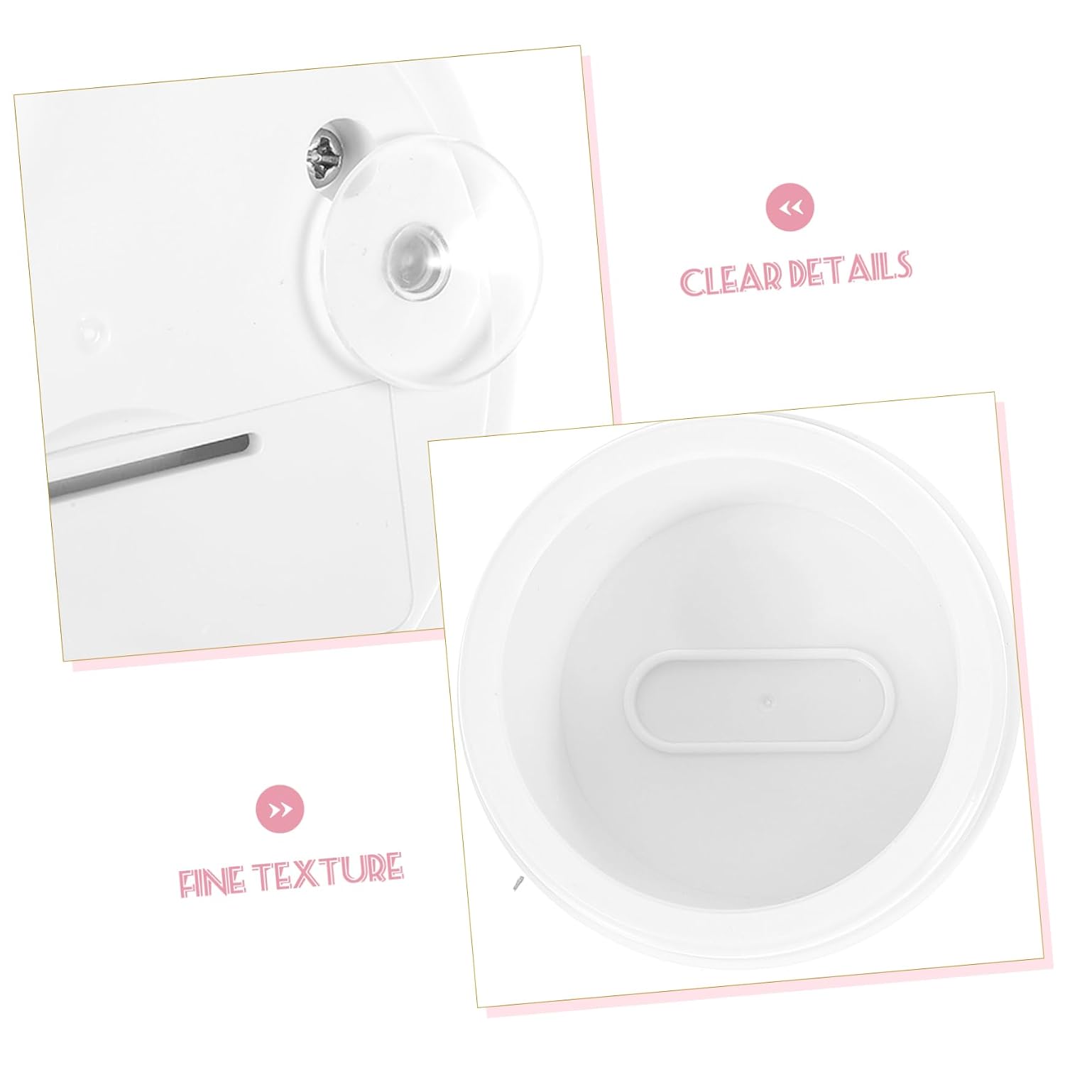 3pcs Battery Operated Jewelry Cleaner Machine Professional Cleaning for All and Watches Low Noise Compact Design Made of Material Easy to Use