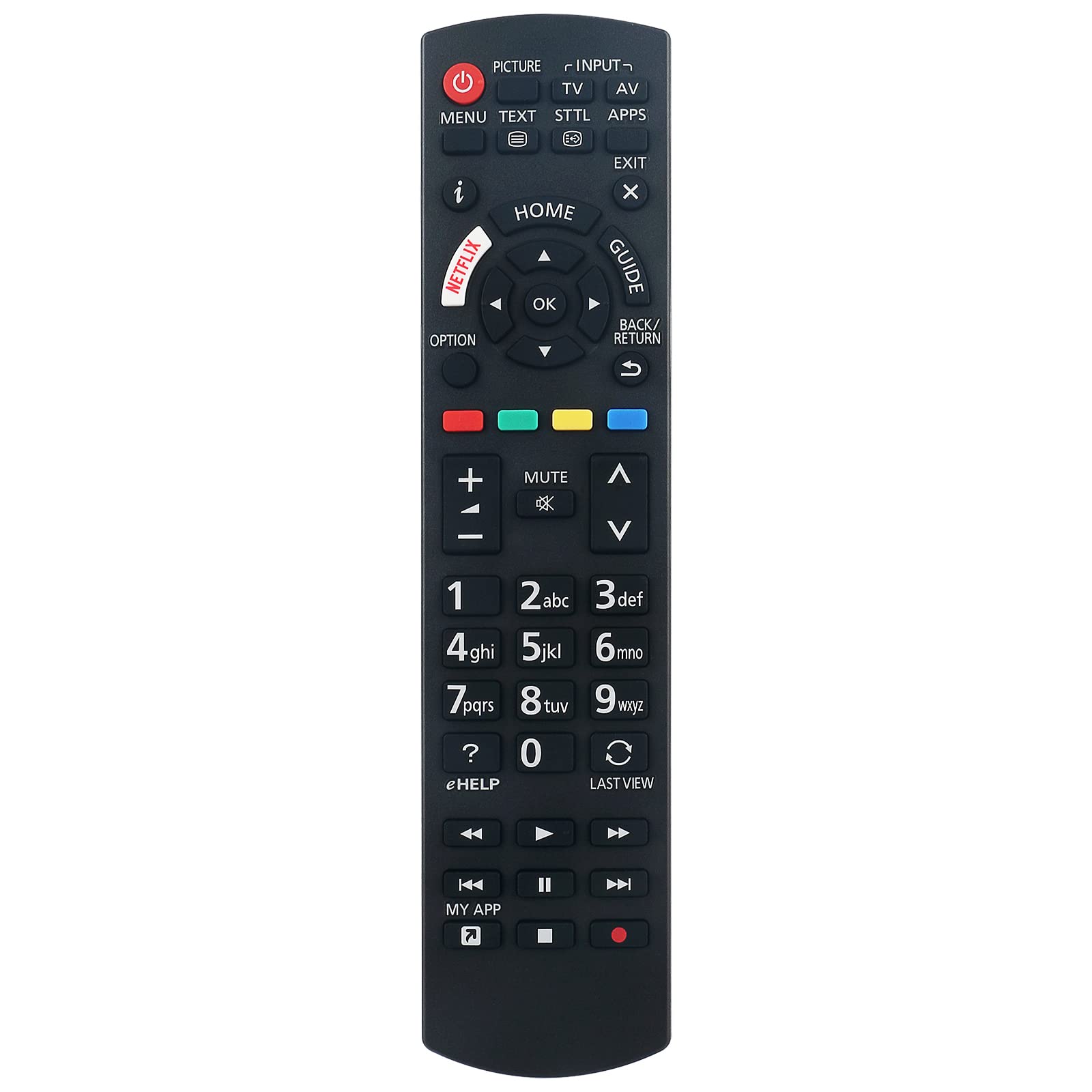 Telecomando Sostitutivo N2QAYB001211 / N2QAYB001180 Per TV Panasonic LED E LCD (Modelli TX-40GX700E, TX-50GX700E, TX-58GX700E, Ecc.) - 2