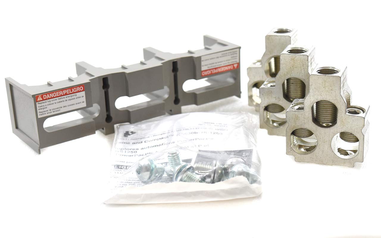 SCHNEIDER ELECTRIC AL800P6K Circuit Breaker Mechanical Lug Kit -3 ...