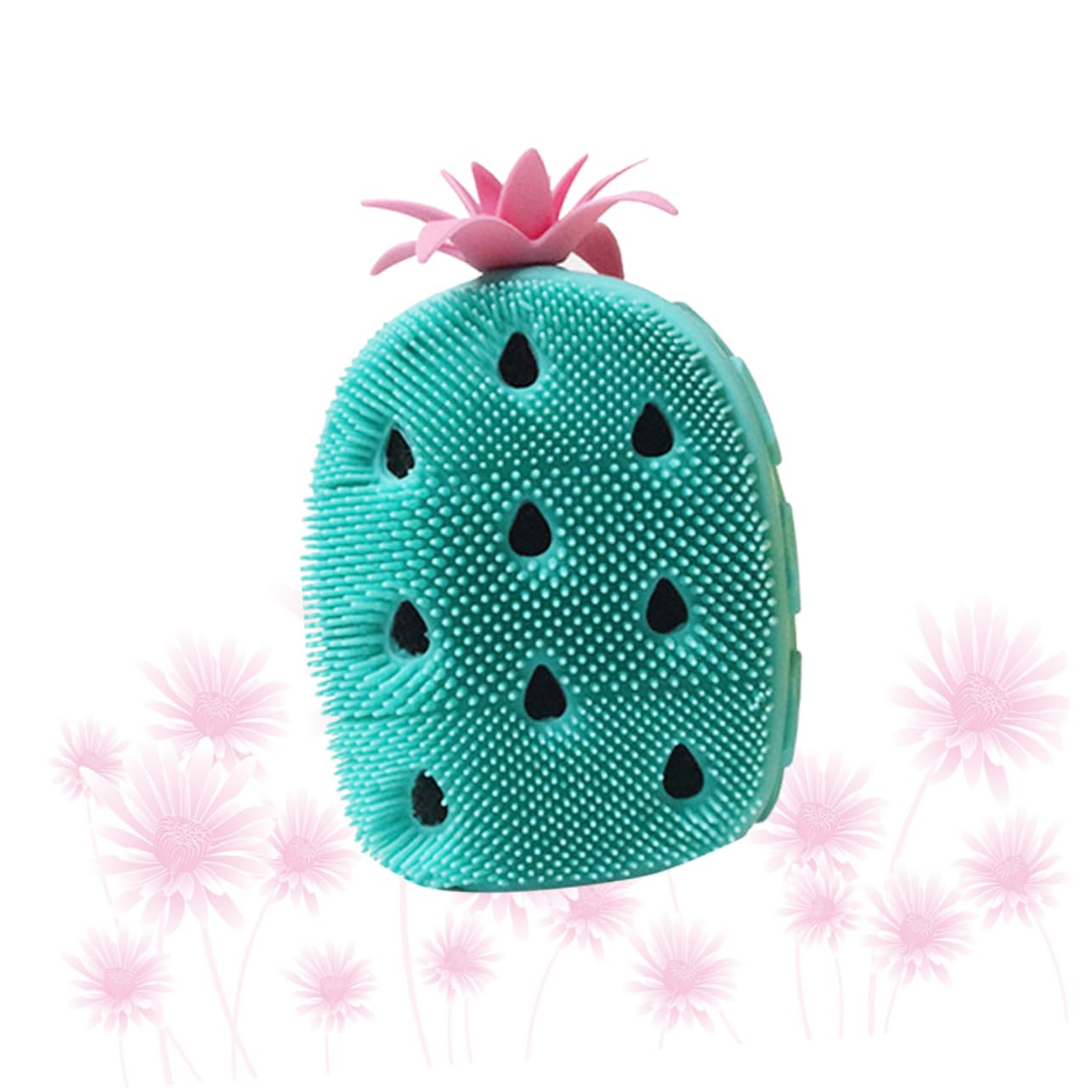 Didiseaon 3piezas Cepillo De Forma De Piña Exfoliador y Masajeador De Espalda Para Azul