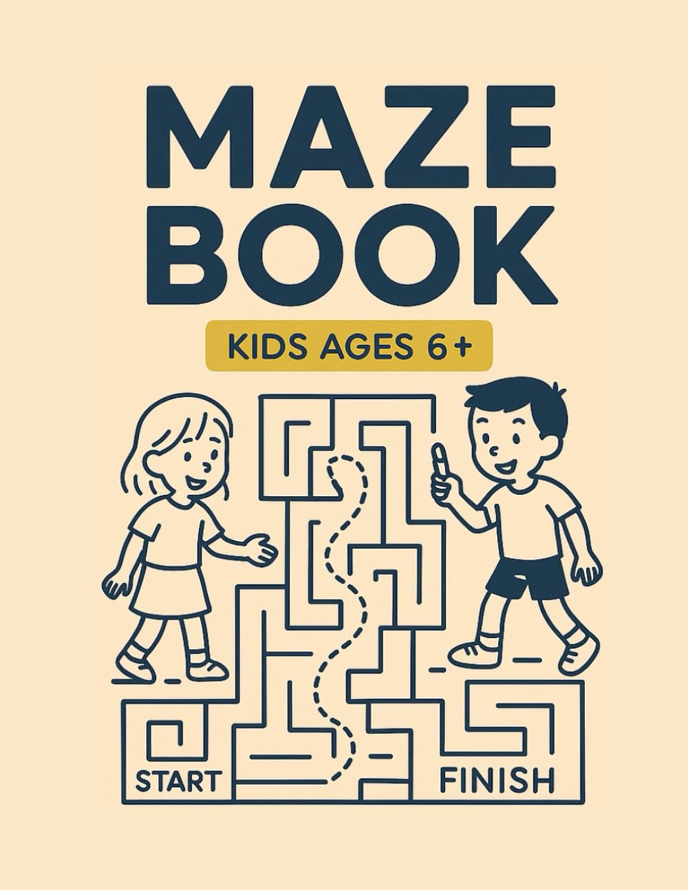 Maze Book For Kids
