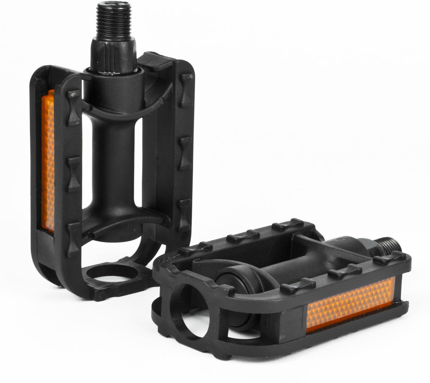 Komodo Kids Bicycle Pedals 1/2" Inch (NOT 9/16" INCH - PLEASE CHECK) Childrens Bike Flat Pedal Set