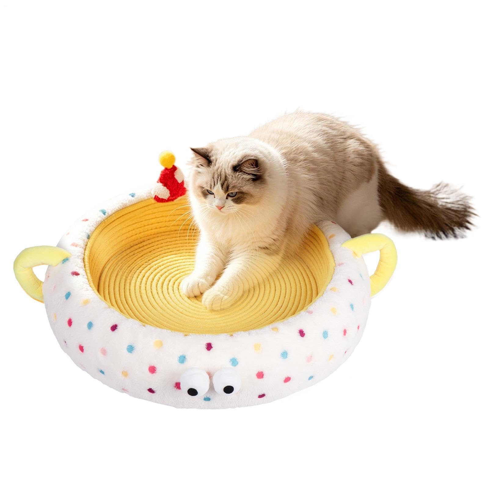 Rascador para Gato Alfombrilla de Fibra de Algodón para Uñas Protector de