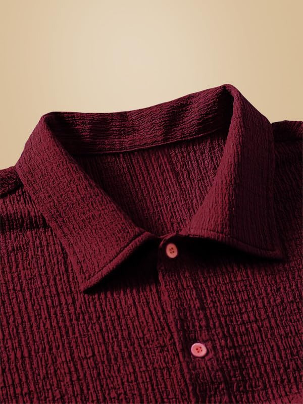 Image of Tee Projekt Textured Shirts for Men || Casual Shirt for Men || Comfortable and Stylish for Every Wardrobe