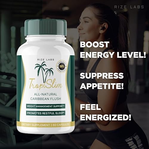 Miniatura 3 de rize labs Paquete de 5 suplementos de pérdida de peso tropislim, cápsulas tropislim para el bienestar corporal total y un estilo de vida saludable,