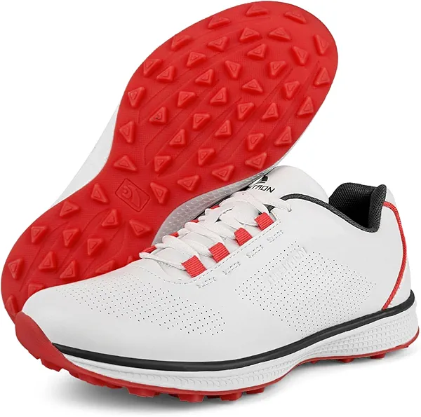 Zakey Professional Golf Shoes Men Sipkeless Golf Sneakers for Men Light Weight Walking Footwears
