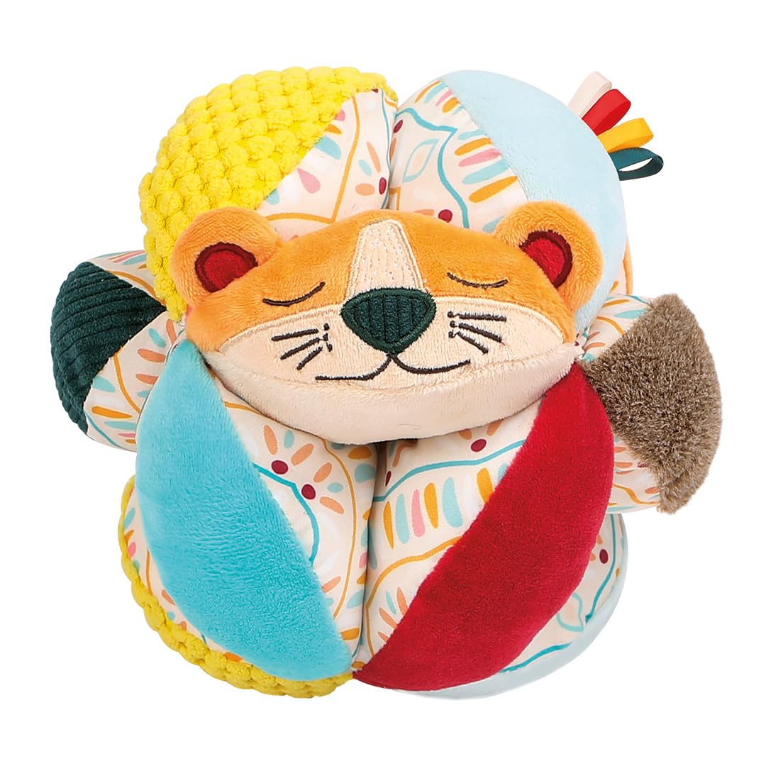 LUDI - Grip Ball - Fabric - Easy to Handle - Motor and Sensory Development - From 6 Months