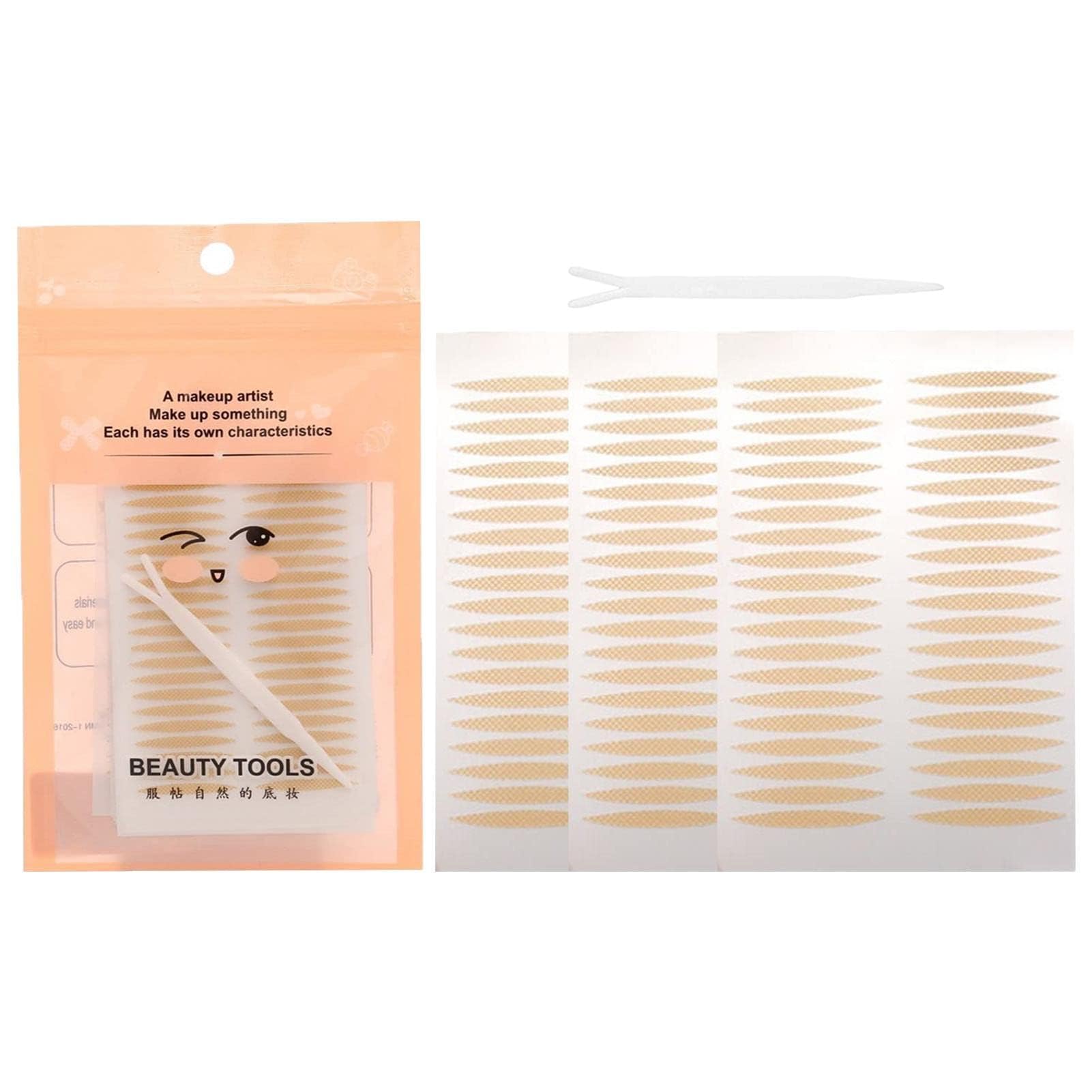 1200pcs Eye Tape For Eyelid | Eyelid Lifter Strips | Makeup Tools | Invisible Double Eyelid Tape - Waterproof Double Eyelid Stickers For Hooded, Droopy, Uneven, Monoeyelids,Instant Eyelid Lift-picture-18