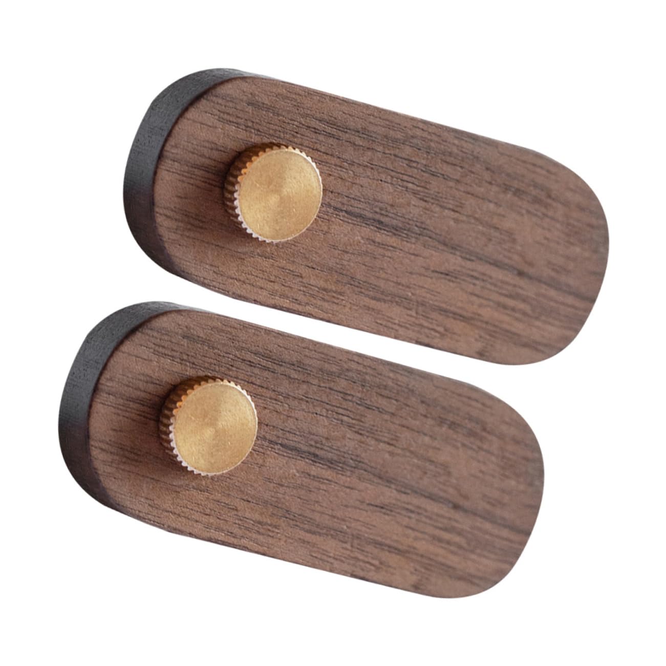HOMSFOU 5 Sätze Preisschild Aus Holz Stand Steht Etikettenhalter Anzeige Verkauf Für Kleine Preisschildhalter Mini-preisschildständer Tisch-preisschildhalter Kupfer Kaffee 2 Stücke * 5