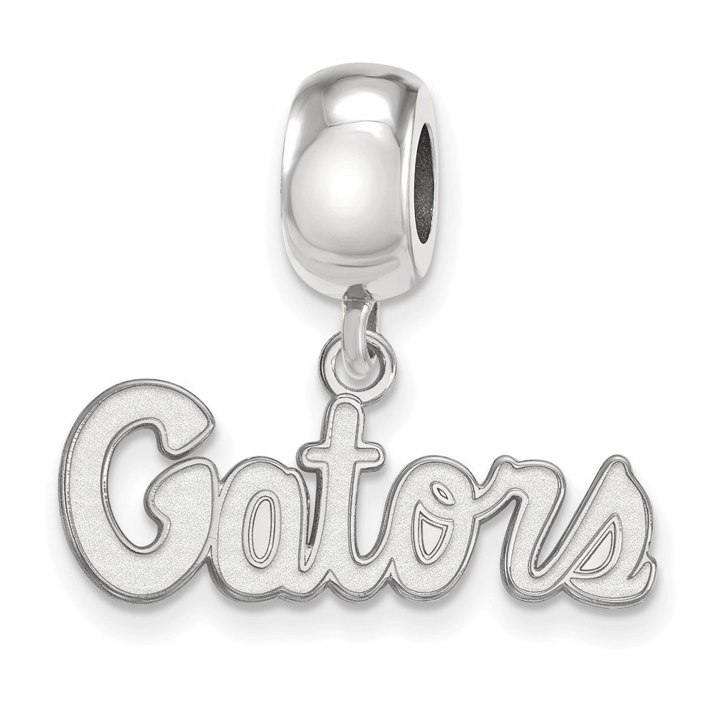 Florida Bead Charm Extra Small (3/8 Inch) Dangle (Sterling Silver)