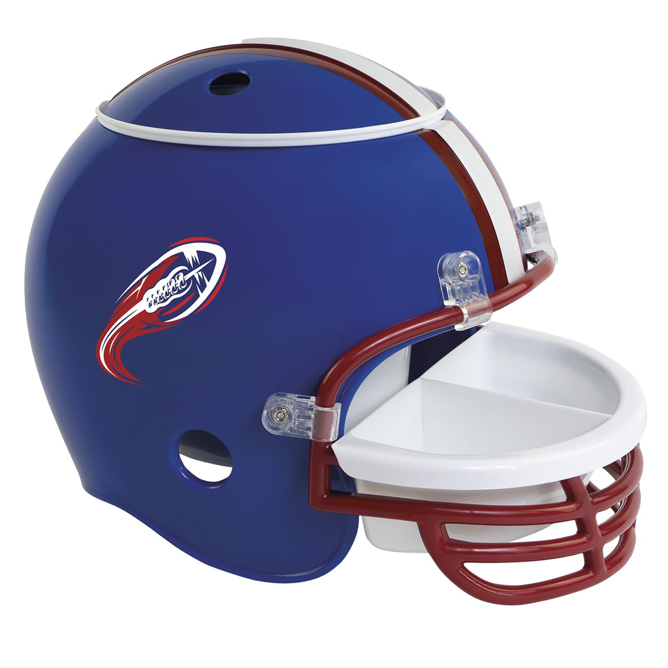 Snackhelm American Football blau | Snackschale | Popcorneimer | American Football | Football | Chips | Schale | Snack | Party