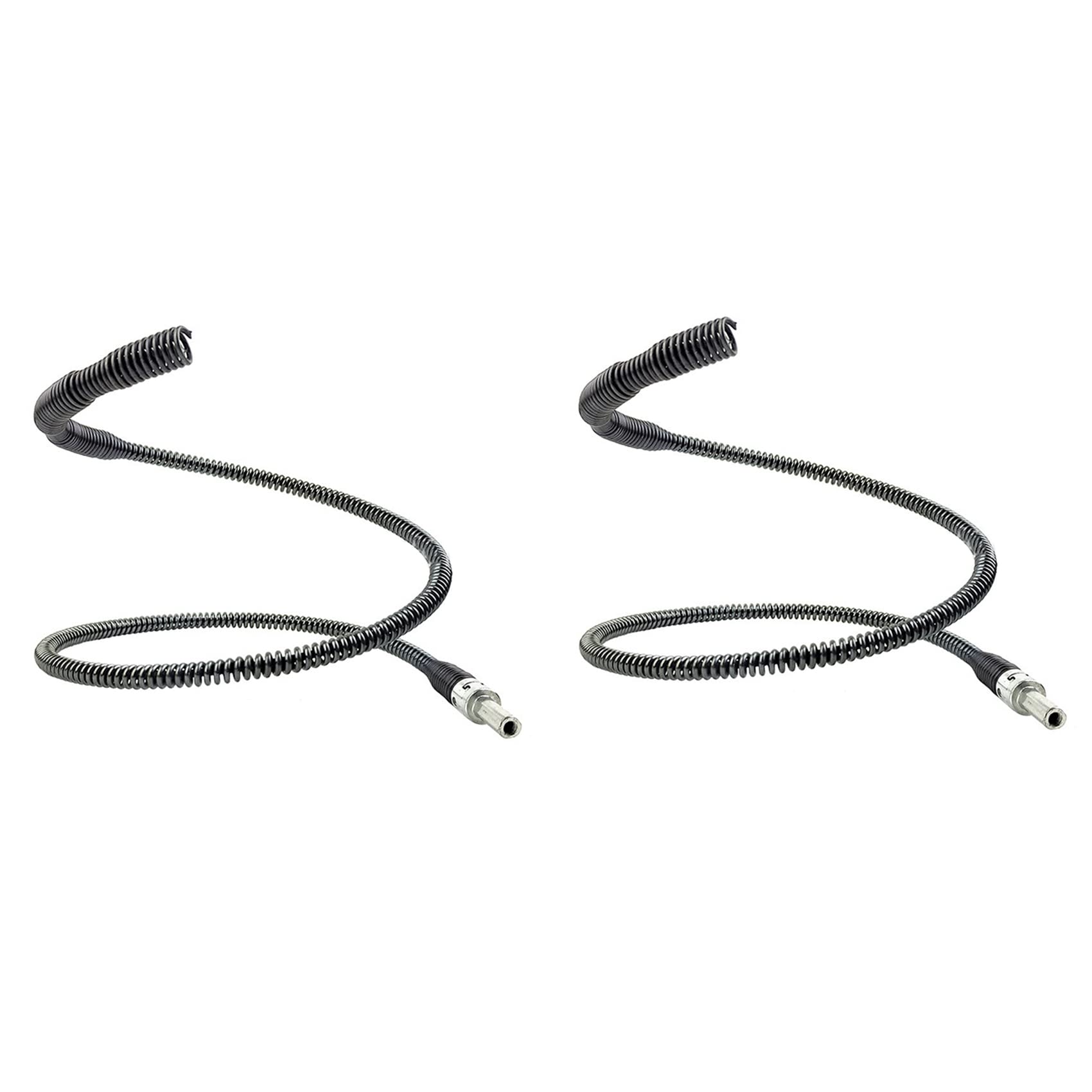 Jnchdghwa Black 2X Spring Pipe Dredging Tools Drain Cleaner Sewer Sinks Basin Pipeline Clogged Remover Bathroom Toilet Cleaning Tools