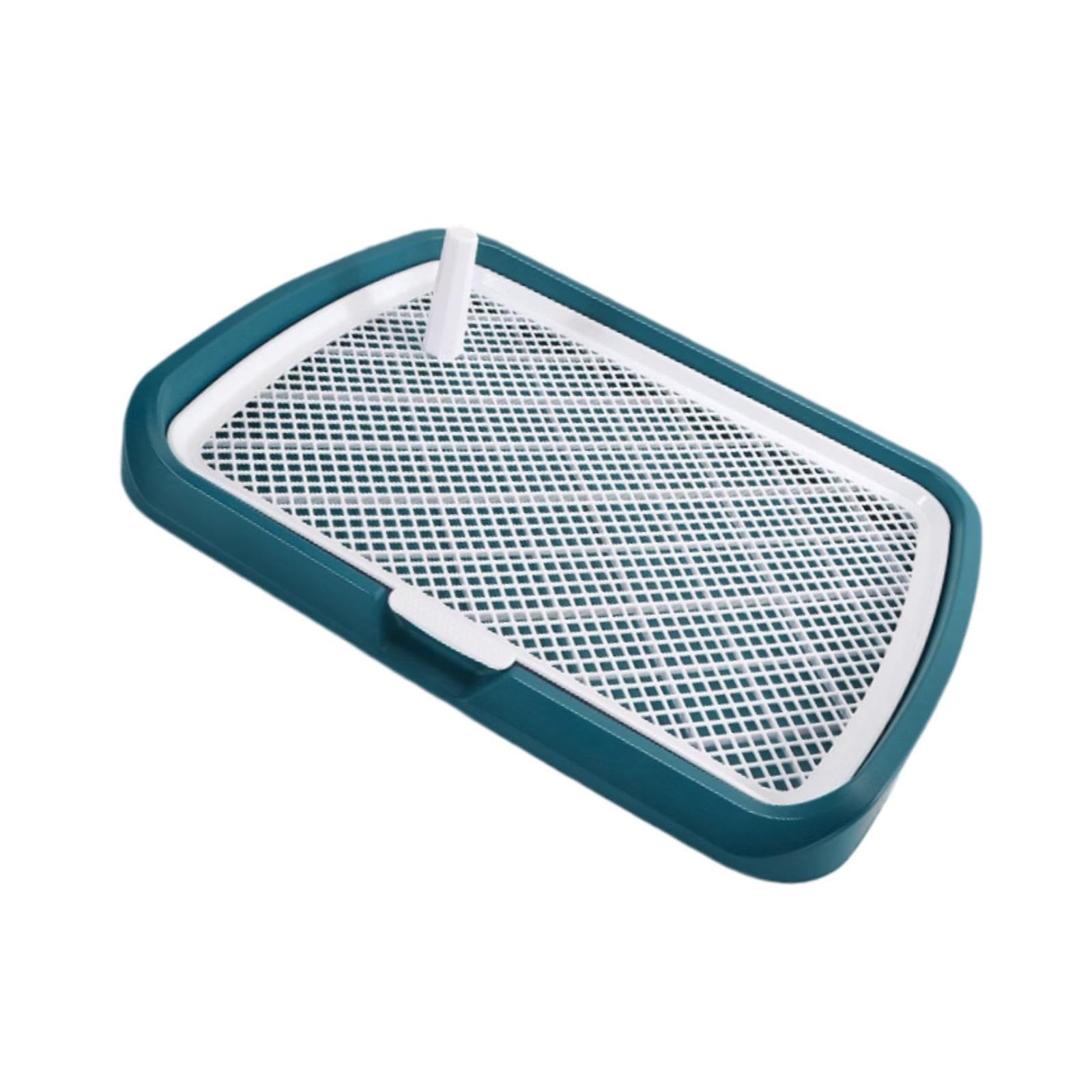 Bandeja Sanitaria para Mascotas Bandeja de Arena para Cachorros y Perros Pequeños Soporte de Bandeja Higiénica Fácil de Limpiar Material PP Apto para