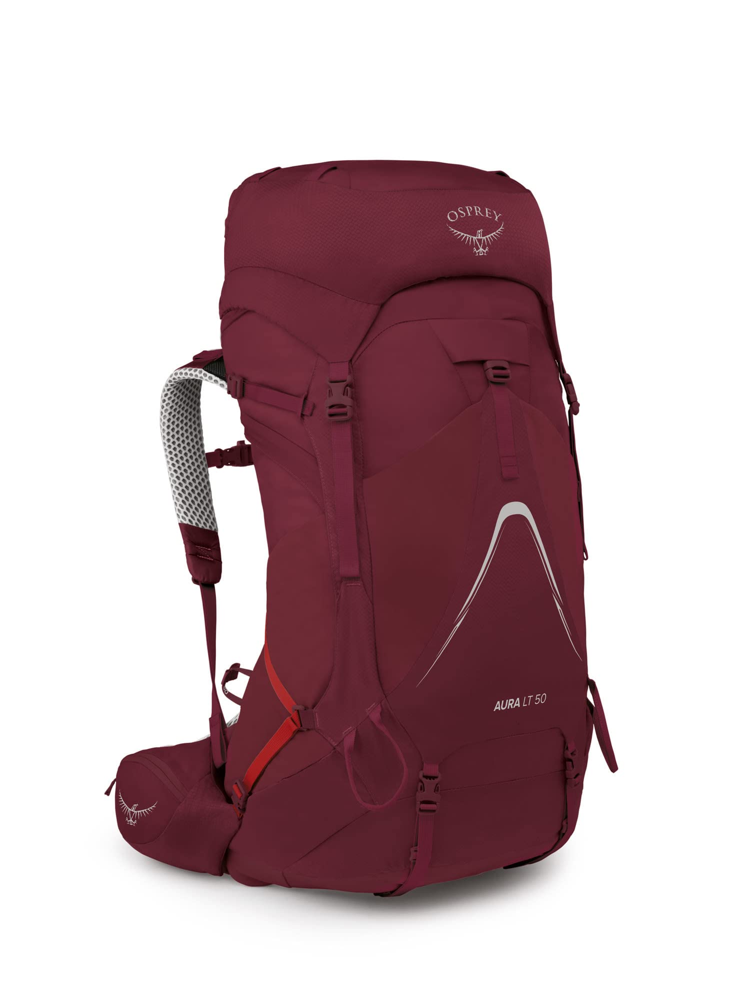 Osprey Aura AG LT 50L Women's Backpacking Backpack, Antidote Purple, WXS/S