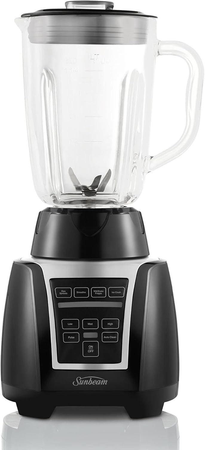 Sunbeam Auto Clean Blender & Smoothie Maker Self Cleaning Function