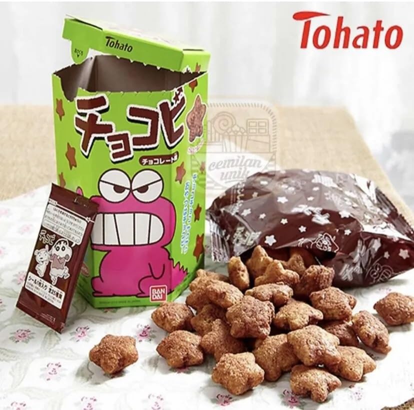 chocobi☆✳︎ Tohato Bandai Shin chan Snack Sweets Chocobi Chocolate Flavour