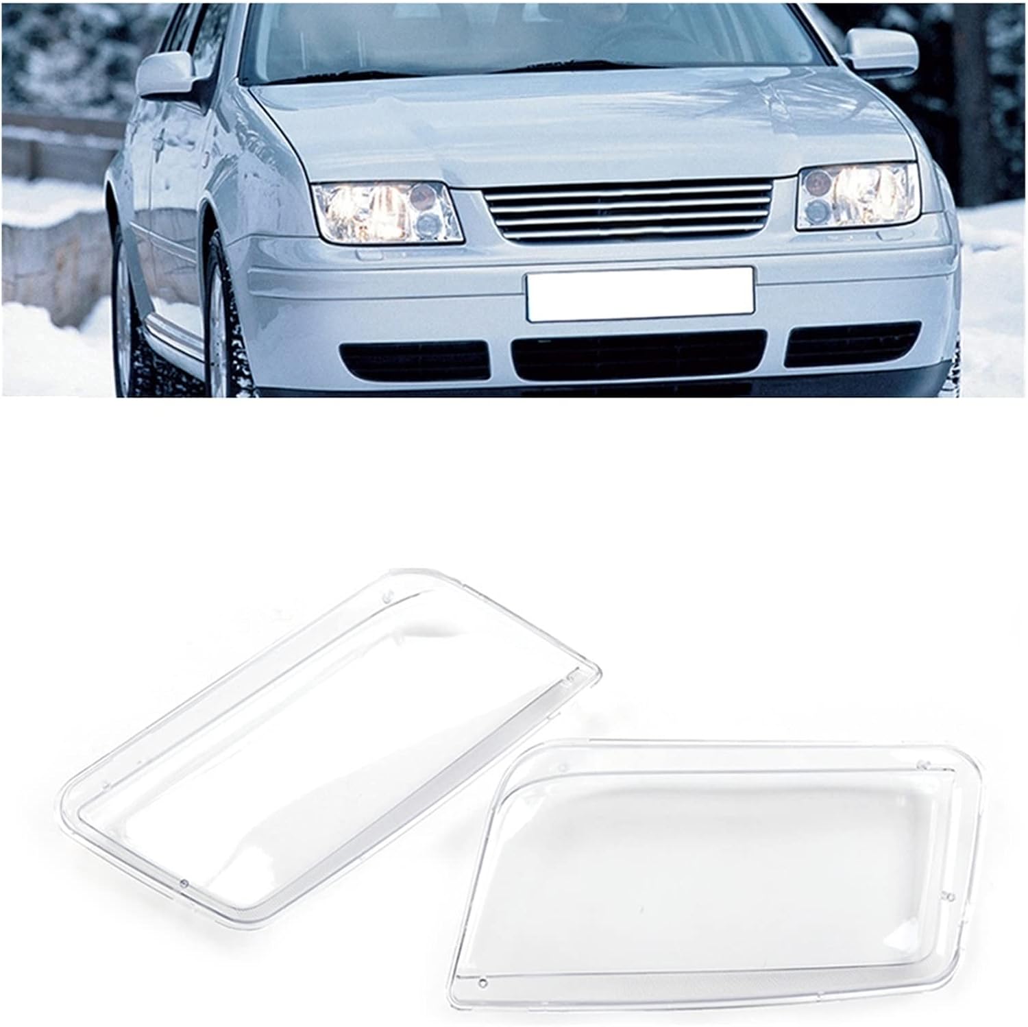 日本全国送料無料 ランプフード ヘッドライトクリアレンズランプシェードカバーと互換性があります V Wジェッタ ボラ Mk4 1999 05 ヘッドランプシェルレンズカーアクセサリー 自動車部品 Color 2 Headlight Lens Rachelbaptista Com Br