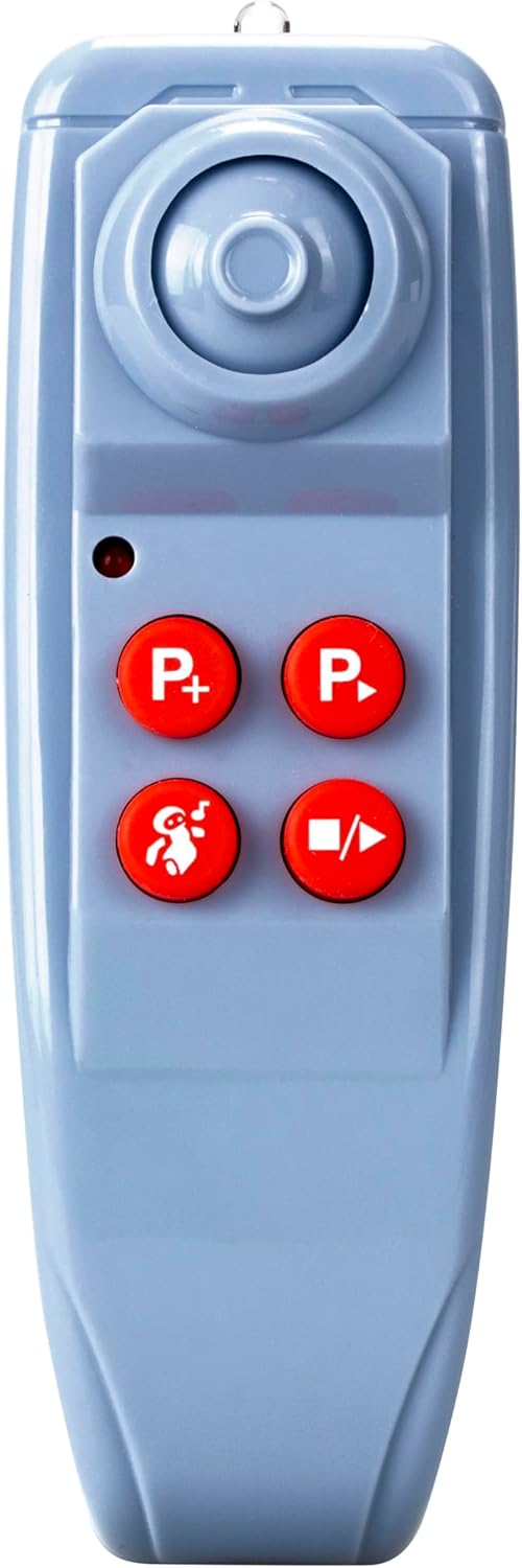 Close-up of the Ycoo Robo DR7 remote control