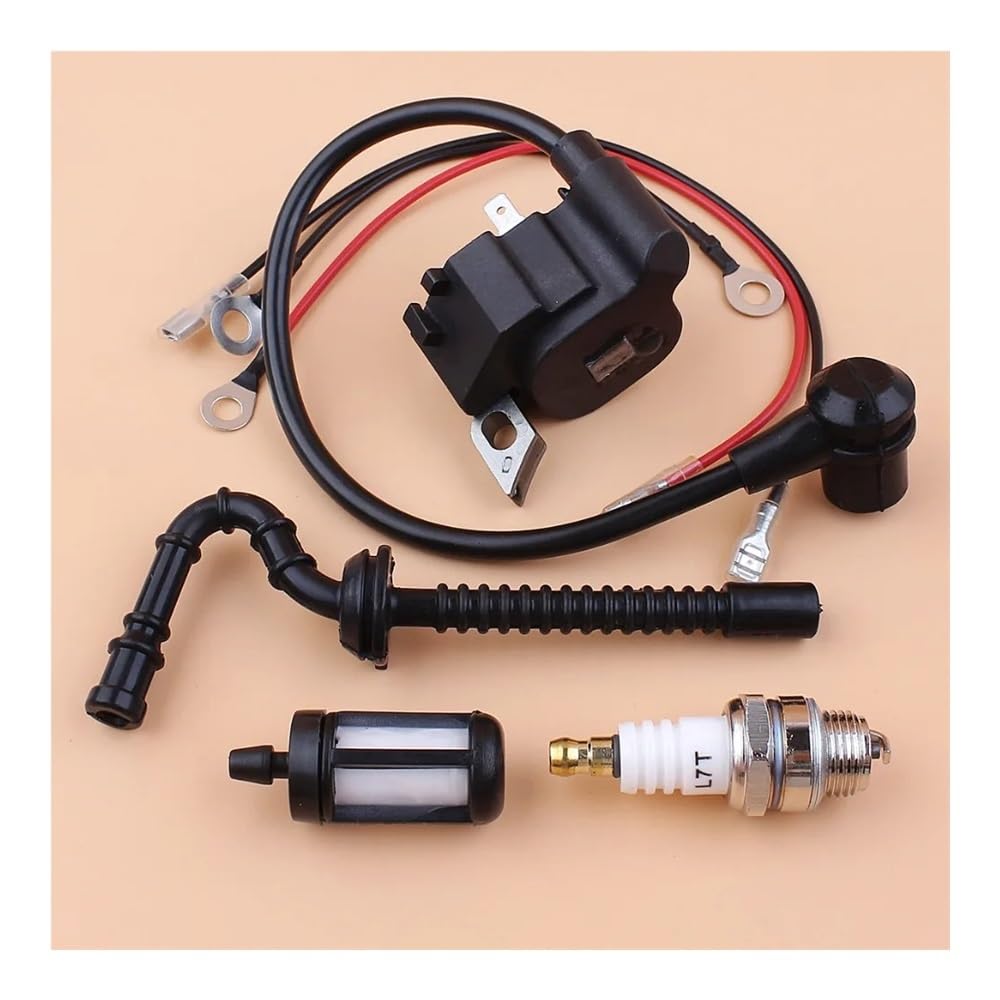 Tuyau carburant et bougie d'allumage pour tronçonneuse 021 023 025 MS210