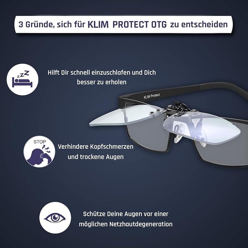 KLIM Optics kékfény szűrő gamer szemüveg PC mobilhoz UV védelemmel
