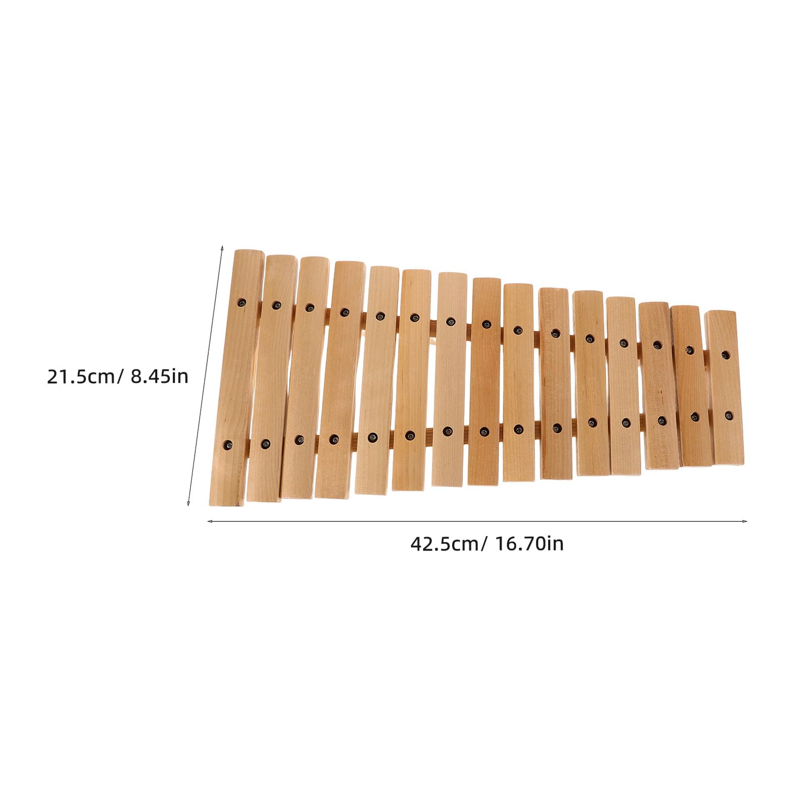 Xilofono Giocattolo 15 Note Legno Plastico per Principianti | Orff Strumento Didattico, Suono Ricco e Design Attraente, Uso Casa e Scuola Materna