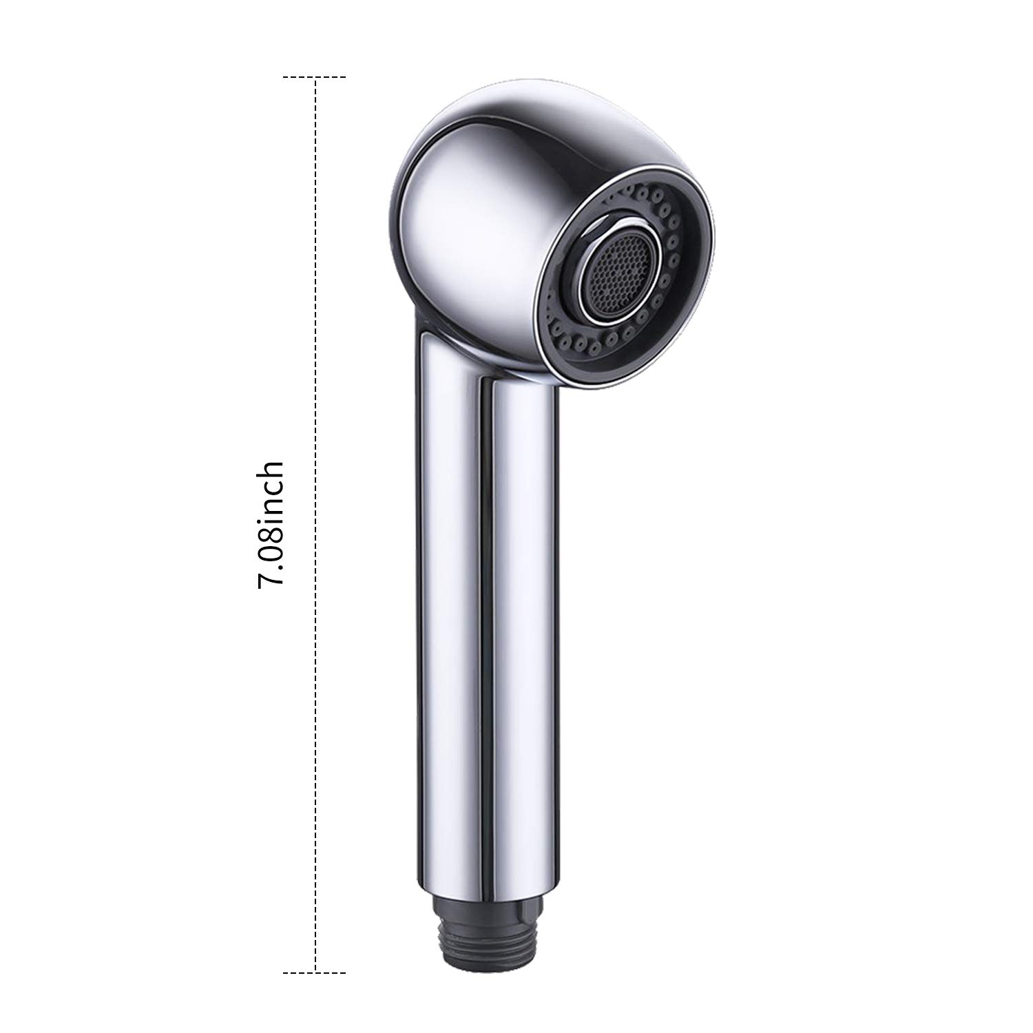 Cabeza Spayer,HUIOP Fregadero del fregadero del fregadero 2 funciones Cabezal rociador G1 / 2 Boquilla extractora del cabezal rociador para el grifo de la cocina Jalar hacia abajo Grifo de repuesto Ca
