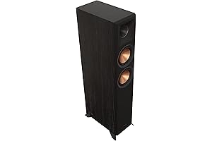 Klipsch Reference Premiere RP-5000F II Ebony Floorstanding Speaker for a Refined Audio Experience