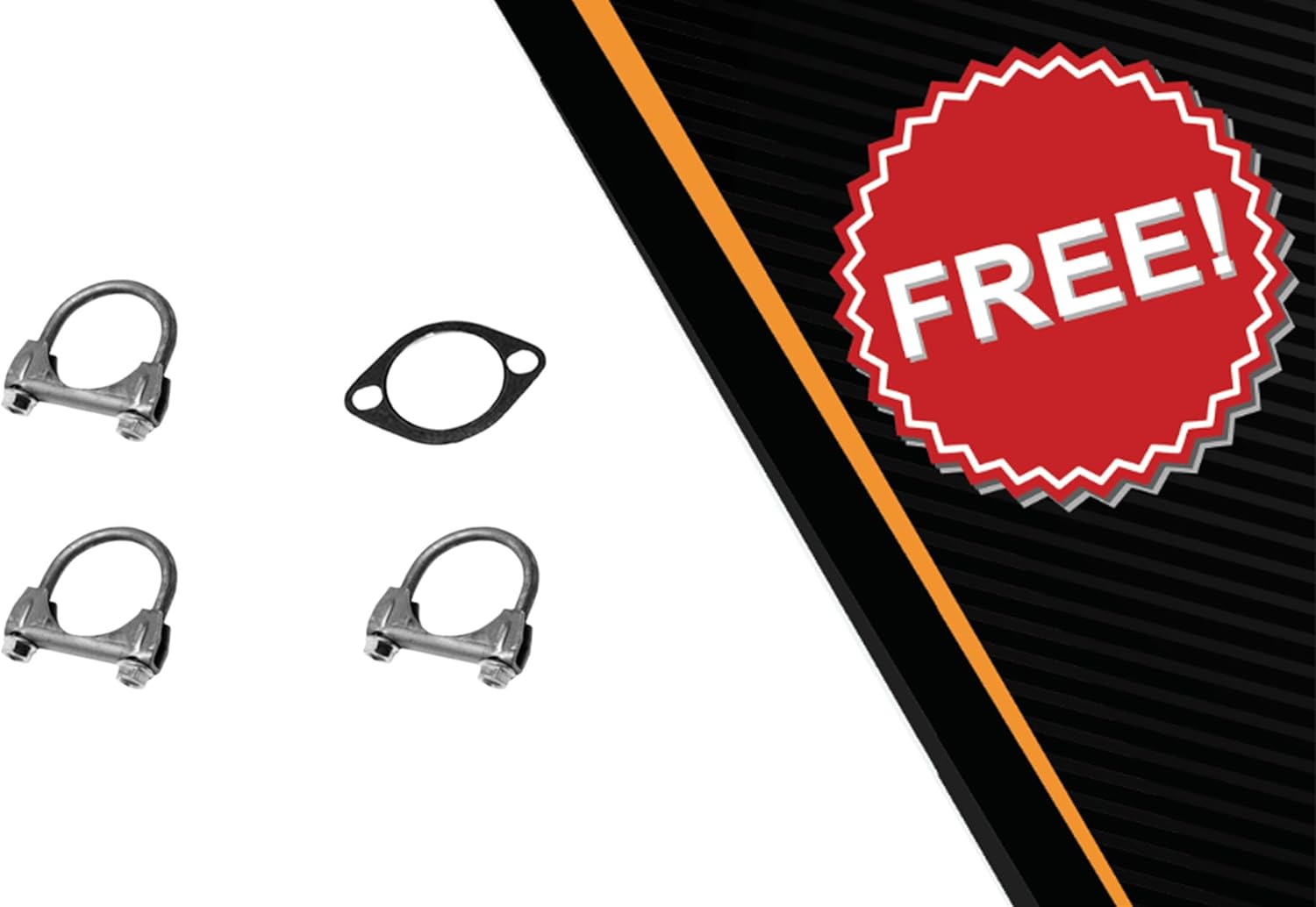 Northeastern Exhaust | Stainless Steel Direct Fit Resonator Pipe, Muffler Exhaust System Kit Compatible for Chevrolet Malibu Maxx 2004-2006 3.5L | Free Gasket and Clamps Included