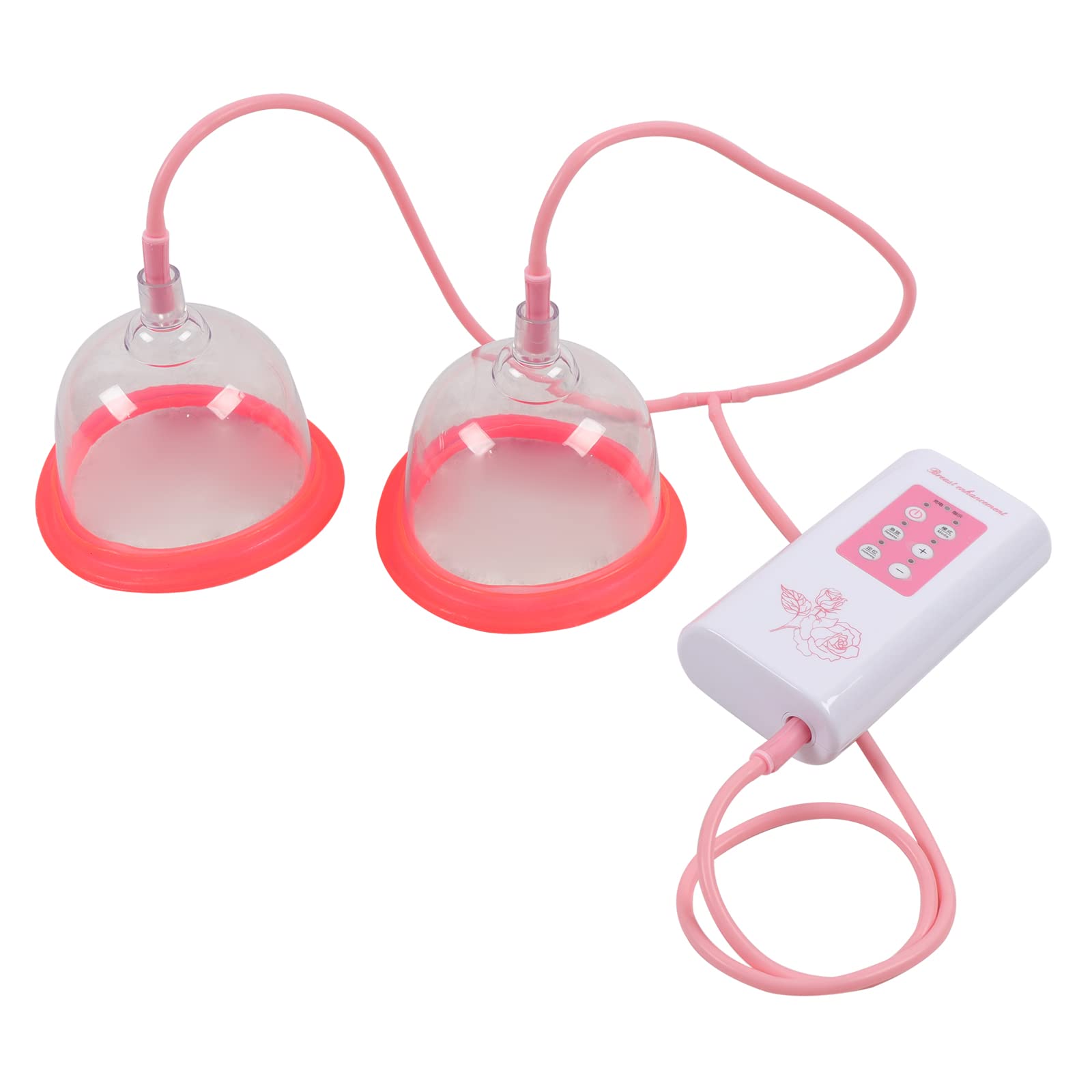 Electric Breast Vacuum Pump Breast Lifting Enlargement Massager B Cup Enlarger,Massage Electric Breast Electric Chest Massager