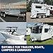 Remolques motorizados propulsados ​​Mover, 12V de Seguridad Eléctrica de la rueda del...