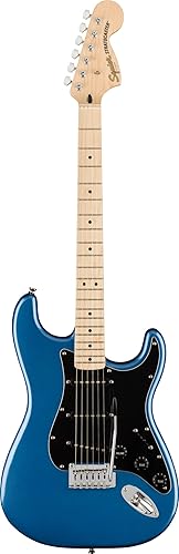 Miniatura 2 de Fender Squier Affinity Stratocaster - Paquete azul Lake Placid con amplificador Frontman 10G, estuche, afinador, cable de instrumento, correa, púas