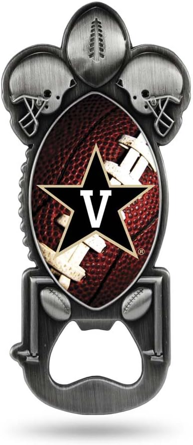 Rico NCAA Vanderbilt University Party Starter Football Sports Fan Charms, Multicolor, One Size : Sports & Outdoors