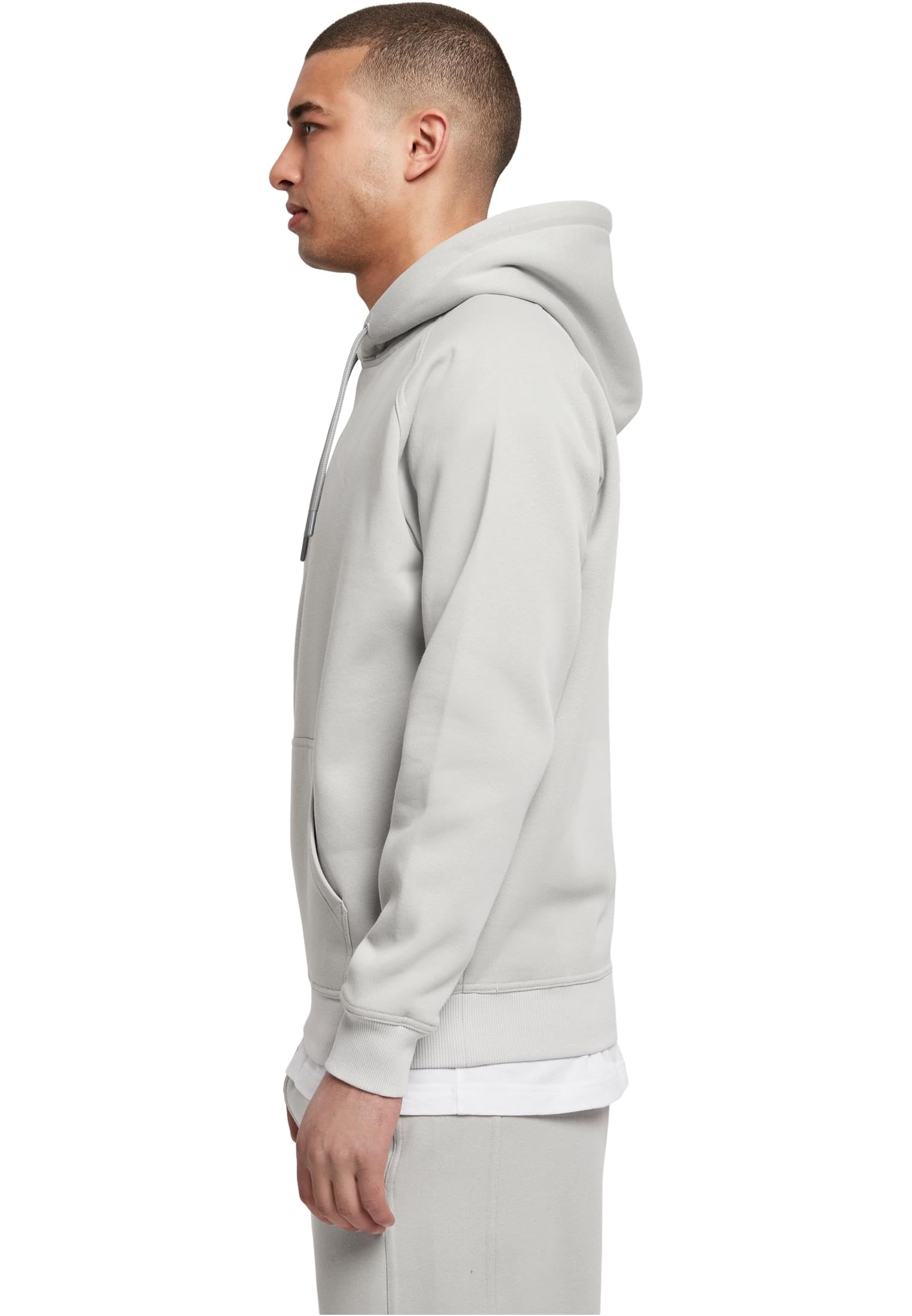 Urban Classics TB014-Blank Hoody 2-Pack, Felpa con Cappuccio Uomo, Lightasphalt, XL