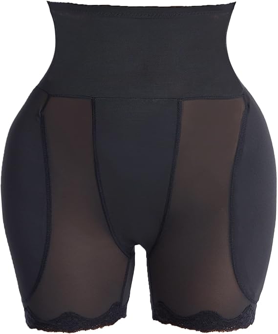 VENDAU Fake Hip Pads for Women Hip Dip Shapewear Hip Enhancer Butt Pads Shaper Butt Lifter Padded Underwear Tummy Control