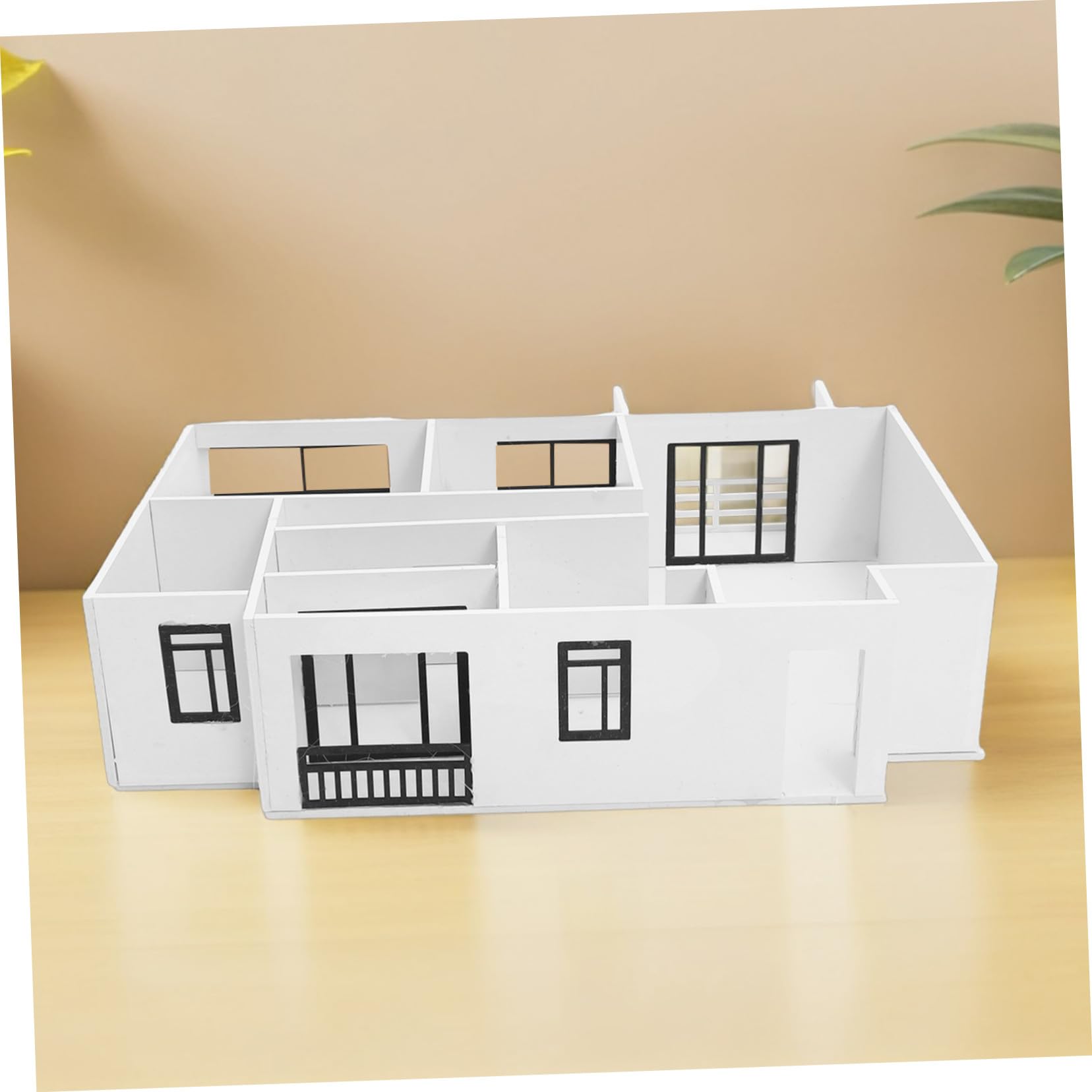SHINEOFI 1:25 Maßstab Innenwohnungsgrundriss Satz aus Pvc und Acryl Einfacher Zusammenbau Architekturmodell für Home Design Enthusiasten und Modellbau