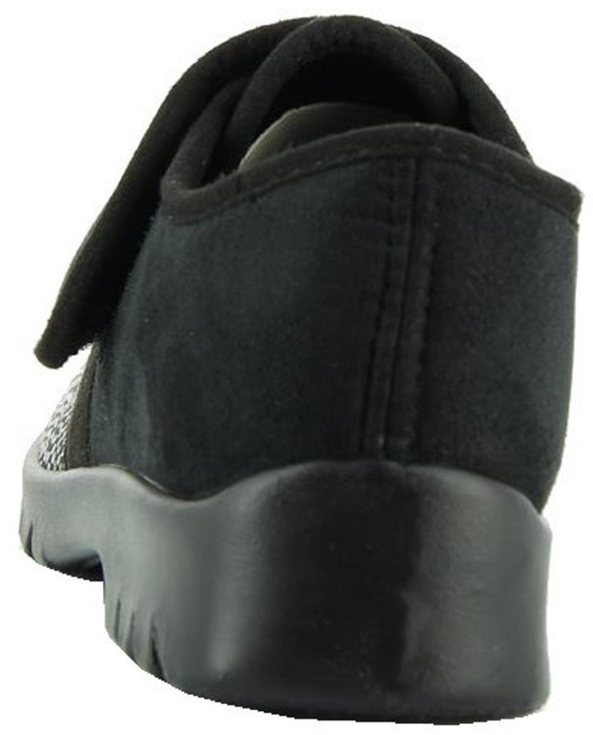 VAROMED Strasbourg Orthopädische Stretchschuhe Damen I Klett Damen-Stretchschuhe für sensible Füße I Fußentlastend, mit Wechselfußbett I Made in Germany