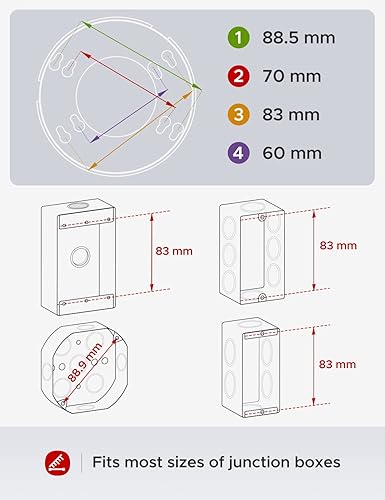 Miniatura 7 de X-Sense Detector de humo y monóxido de carbono con combinación cableada, alarma de detector de humo y CO interconectado con batería de respaldo