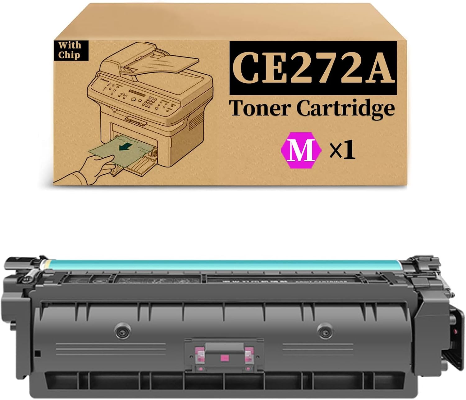 Amazon.com: for HP CE270A CE271A CE272A CE273A 658A Toner Cartridge ...