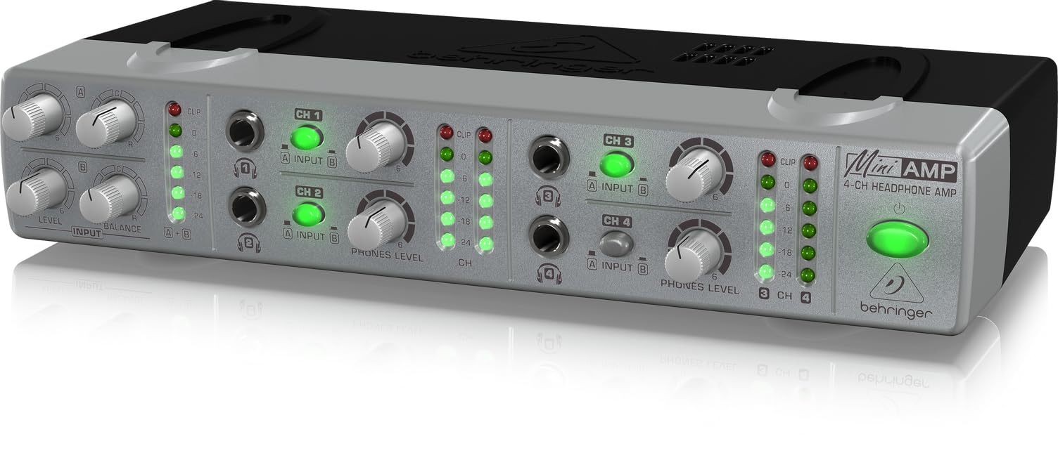 behringer ベリンガー ヘッドフォンアンプ HA8000 Amazon.co.jp: Behringer ヘッドフォンアンプ 8ch 1Uサイズ 2