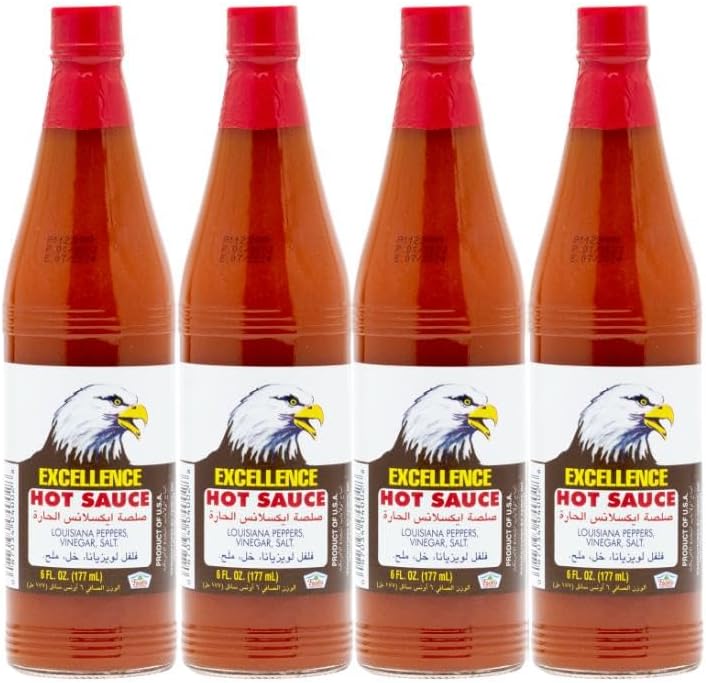 Excellence Spicy Chilli Hot Sauce Pack of 4X177ml