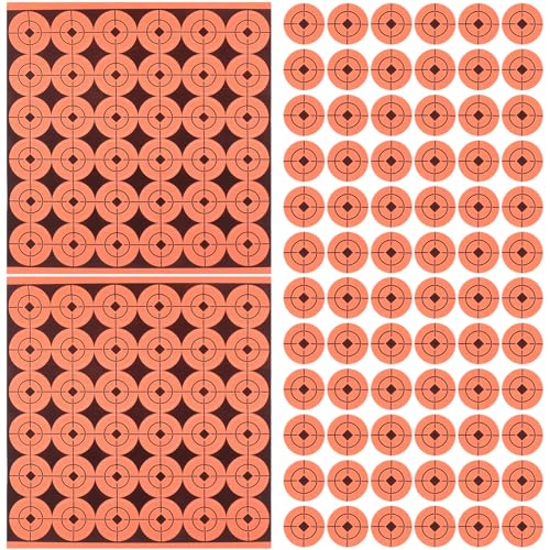 Toyvian Étiquettes Autocollantes De Tir en Papier 360 Pcs, Papier Solide, Autocollants Pratiques, Patchs De Réparation Adhésifs, pour Entraînement De Tir Sportif en Extérieur