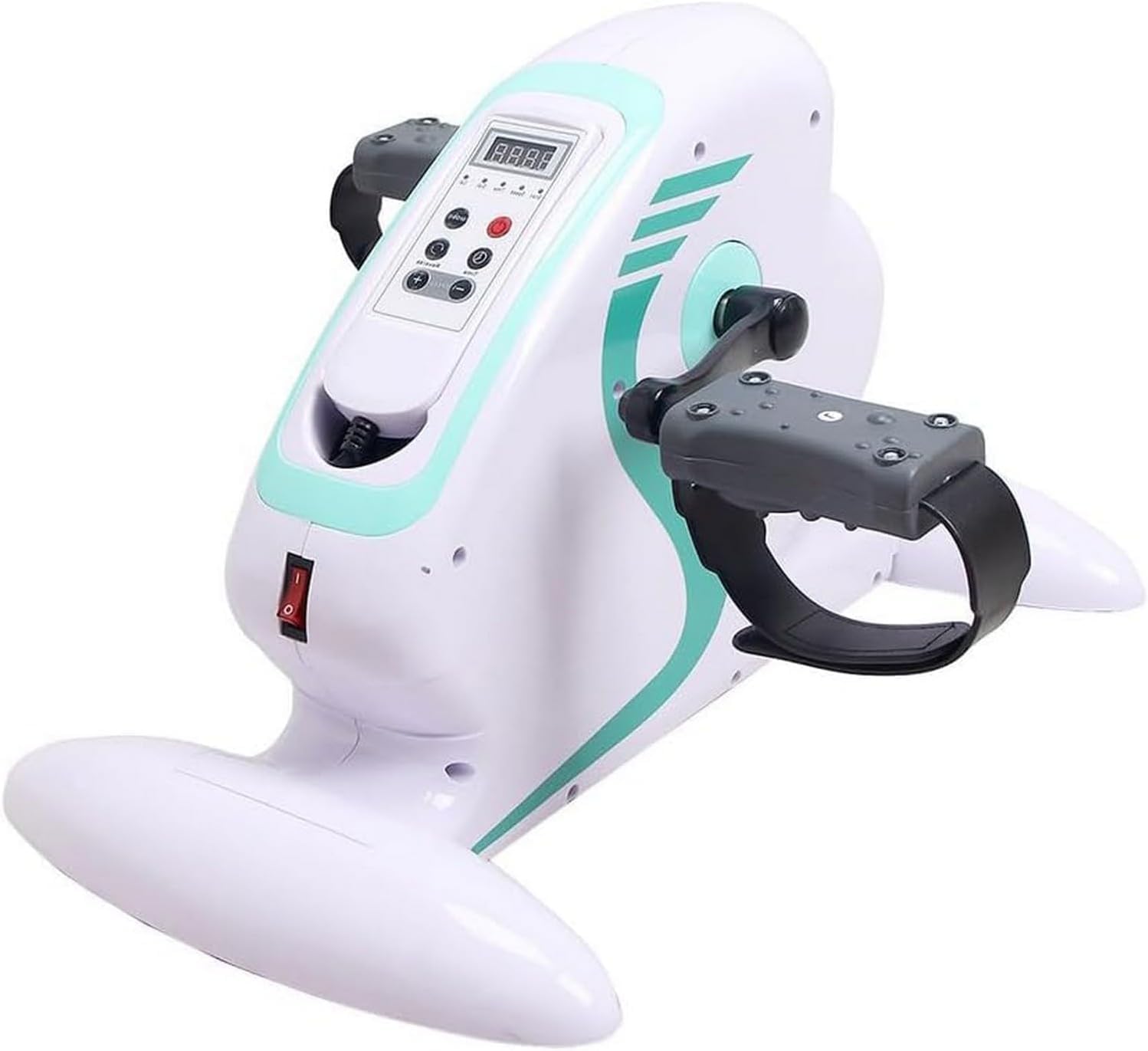 Elektryczny rower treningowy z pedałami, elektryczny mini rower treningowy z pedałami dla seniorów, regulowany przenośny rower treningowy, sprzęt rehabilitacyjny, rower górny cykli