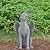 Angel Figurine Memorial Pet Puppy Dog Butterfly Stone Statue with Wings Garden Grave Monument Marker Decor Polyresin Angel Figures Statue Tombstone Sculpture Ornament Loss of Dog Sympathy Gift