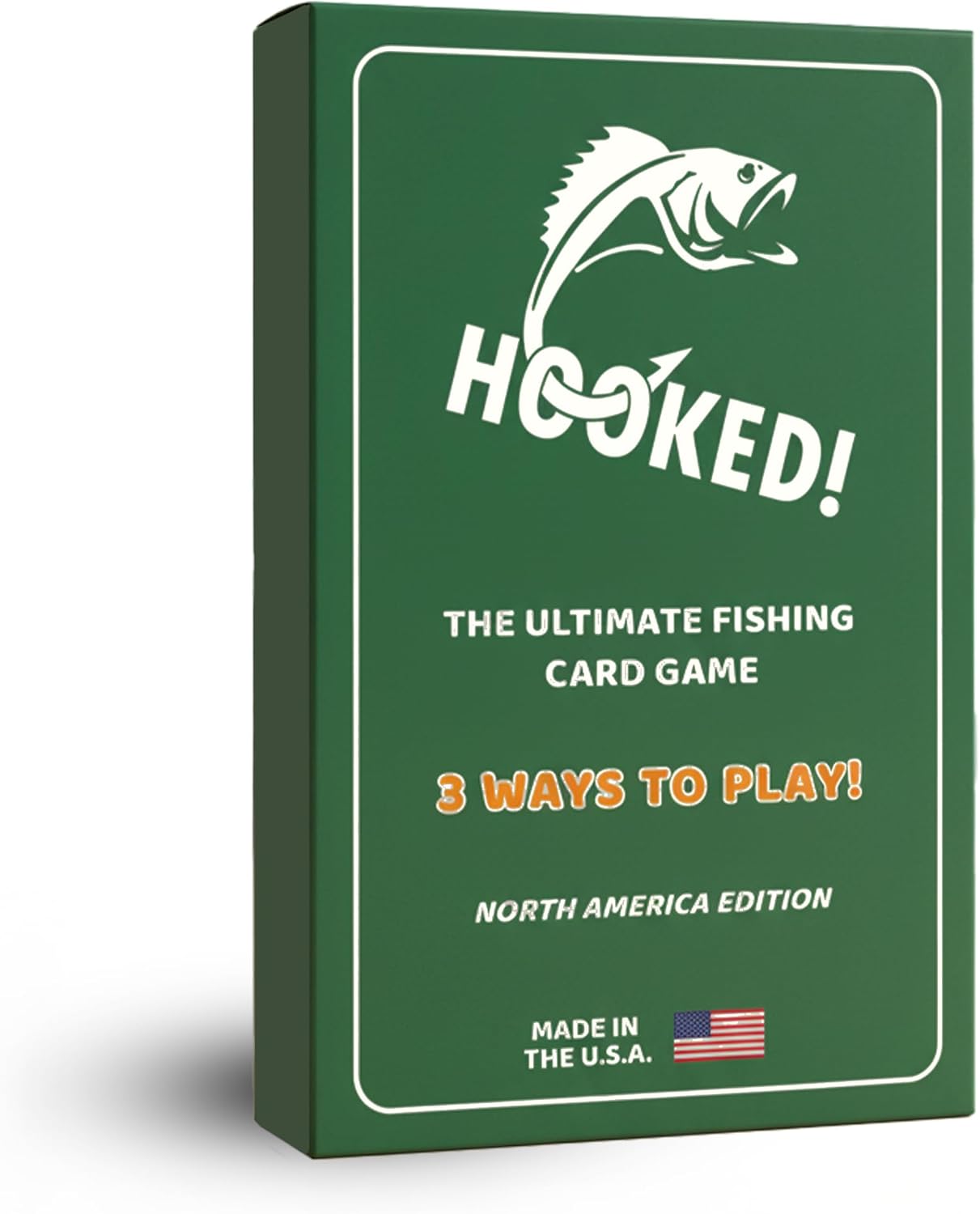 HOOKED! Presentamos el mejor juego de cartas de pesca, 3 formas de jugar, aprende datos sobre peces, juego familiar para niños y adultos, regalo
