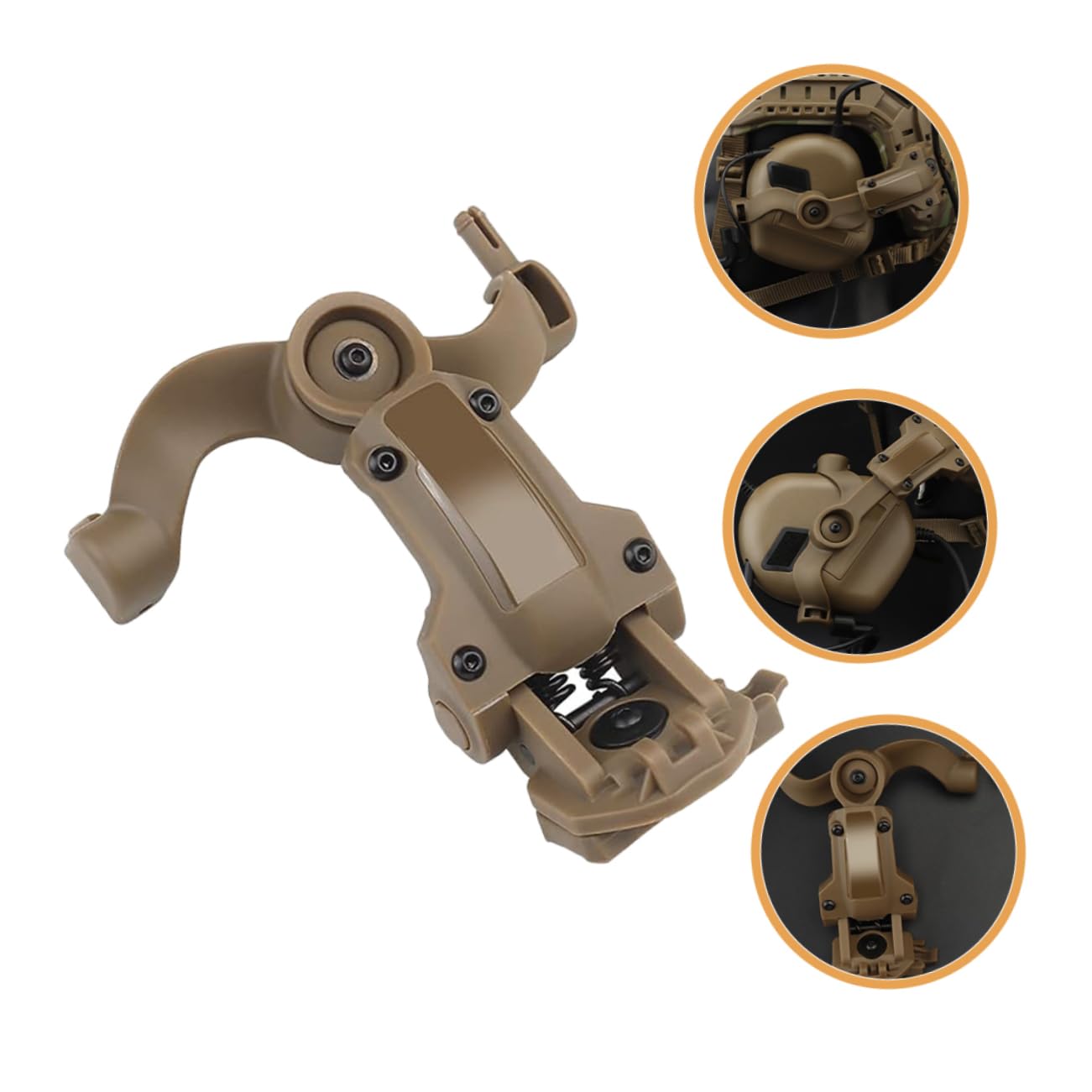 Toddmomy Accessoires de Casque de Casque Titulaire Pliable Adultes Rester Support pour Casque Support d'écouteur Support de Casque Nylon