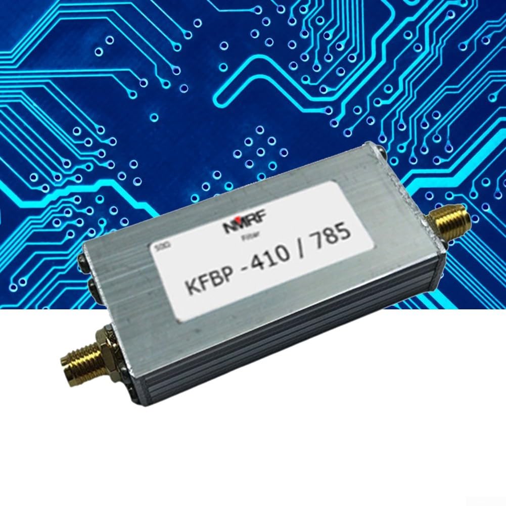 Filtre passe-bande pour interface SMA, réception de canal UHF 410-785 MHz pour test TV numérique avec faible perte d'insertion