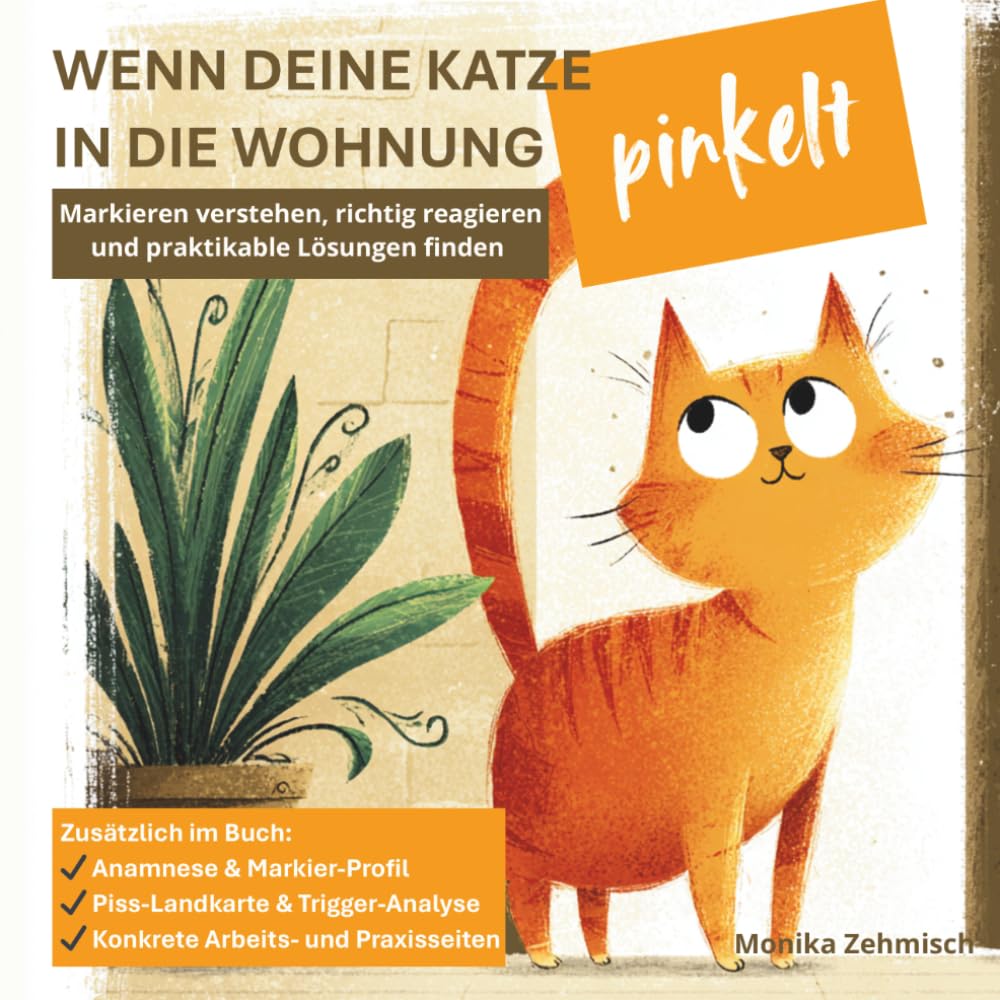 Wenn deine Katze in die Wohnung pinkelt: Markieren verstehen, richtig reagieren und praktikable Lösungen finden